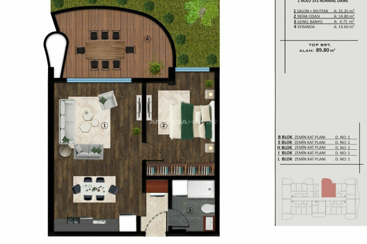 Квартира 4+1 в Коджаэле, Турция | PBB-46797
