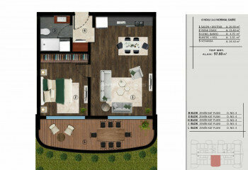 Квартира 2+1 в Коджаэле, Турция | STE-46793