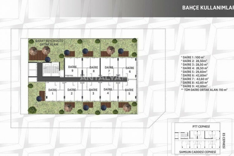 Квартира 1+1 в Стамбуле, Турция | PTE-46735