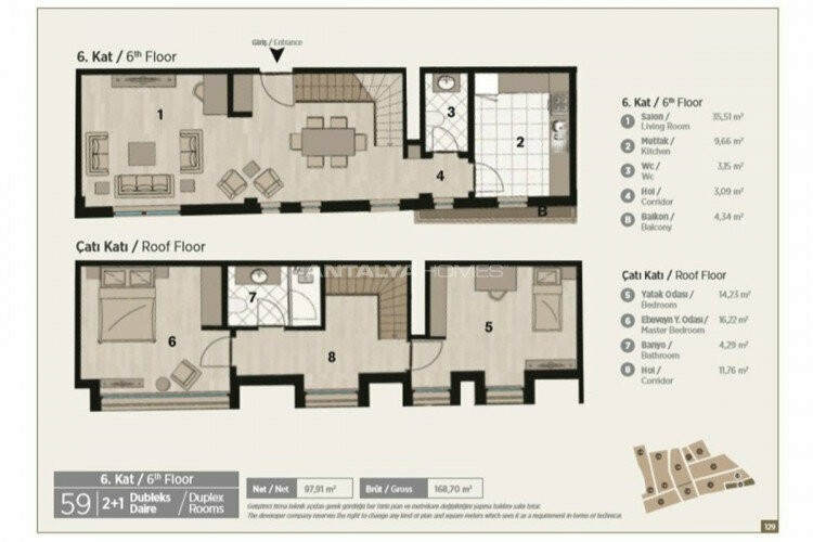 Квартира 1+1 в Бейоглу, Стамбул, Турция | SBB-46231