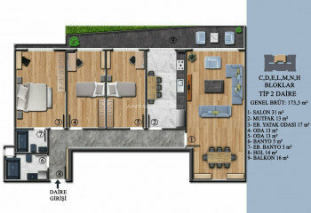 Квартира 5+1 в Ялове, Турция | PBB-46945