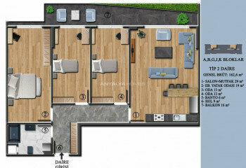 Квартира 6+1 в Ялове, Турция | SBB-46946