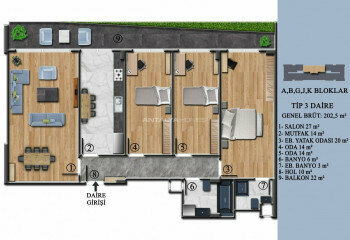 Квартира 6+1 в Ялове, Турция | SBB-46946