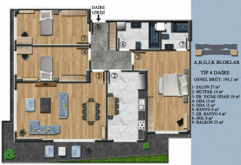 Квартира 6+1 в Ялове, Турция | SBB-46946