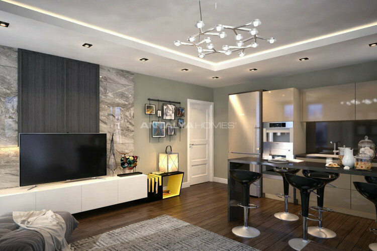 Квартира 1+1 в Стамбуле, Турция | PTE-46653