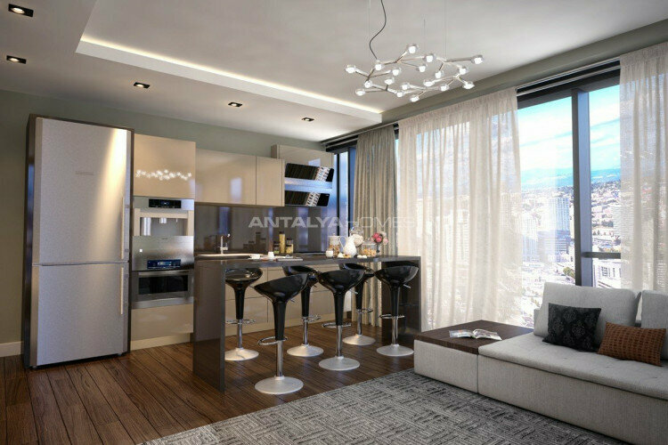 Квартира 1+1 в Стамбуле, Турция | PTE-46653