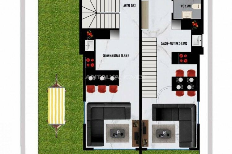 Квартира 3+1 в Анталии, Турция | PTE-45033