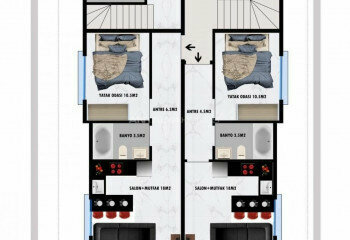 Квартира 3+1 в Анталии, Турция | PTE-45033