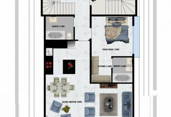 Квартира 3+1 в Анталии, Турция | PTE-45033