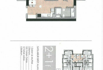 Квартира 2+1 в Стамбуле, Турция | PKK-46544