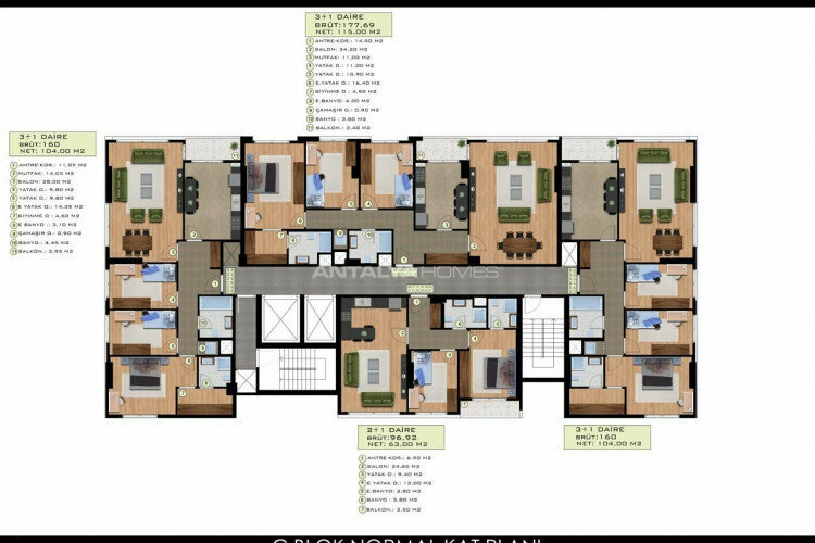 Квартира 2+1 в Стамбуле, Турция | PBB-46546