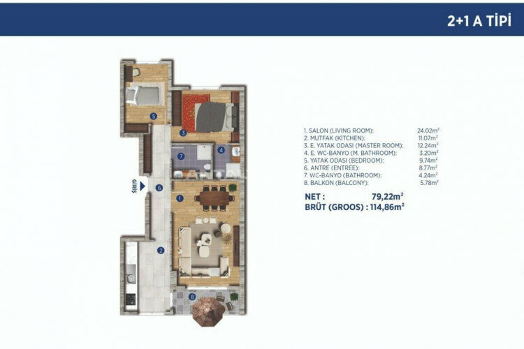 Квартира 5+1 в Стамбуле, Турция | PTE-46510
