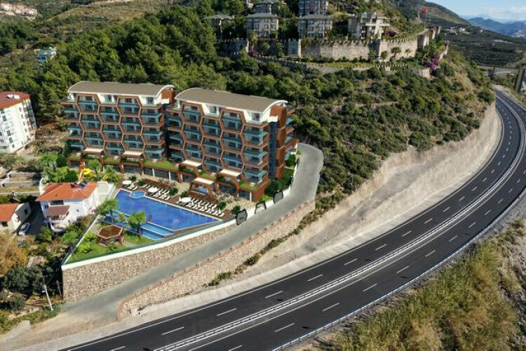 Квартира 1+1 в Каргыджаке, Алания, Турция | PBB-14907