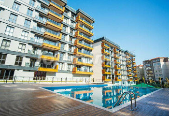 Двухкомнтаная квартира 2+1 в Стамбуле, Турция