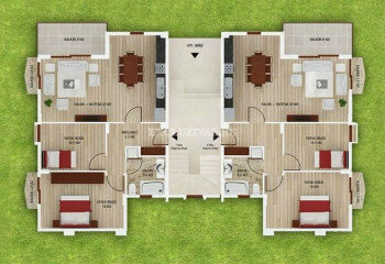 Квартира 2+1 в Мармарисе, Турция | PBB-38605