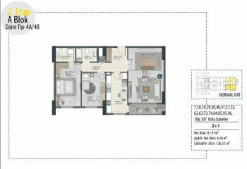 Квартира 2+1 в Стамбуле, Турция | PTE-46378