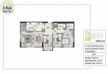 Квартира 3+1 в Стамбуле, Турция | SBB-46379