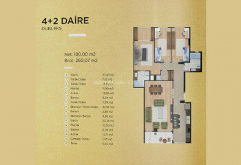 Квартира 3+1 в Стамбуле, Турция | PTE-46348