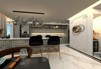 Квартира 4+1 в Оба, Алания, Турция | STE-44226