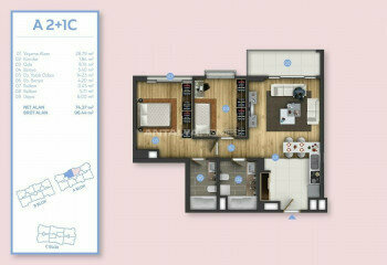 Квартира 3+1 в Стамбуле, Турция | PBB-46212