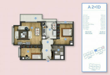 Квартира 3+1 в Стамбуле, Турция | PBB-46212