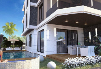 Квартира 4+1 в Оба, Алания, Турция | STE-24226