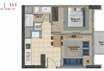 Квартира 2+1 в Стамбуле, Турция | PBB-46151