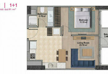 Квартира 4+1 в Стамбуле, Турция | SBB-46153