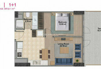 Квартира 6+1 в Стамбуле, Турция | PKK-46154