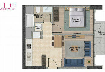 Квартира 6+1 в Стамбуле, Турция | PKK-46154