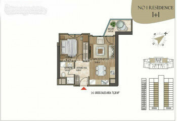 Квартира 3+1 в Стамбуле, Турция | STE-46381