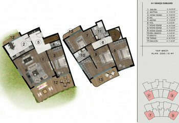 Квартира 4+1 в Коджаэле, Турция | STE-46789