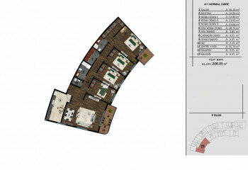 Квартира 4+1 в Коджаэле, Турция | STE-46789