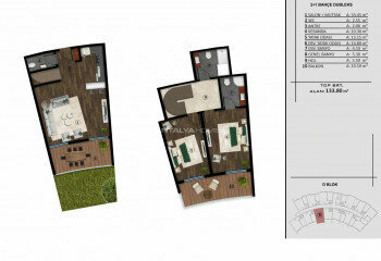 Квартира 4+1 в Коджаэле, Турция | STE-46789