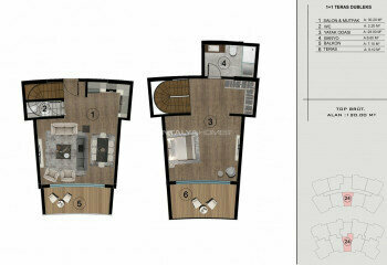 Квартира 4+1 в Коджаэле, Турция | STE-46789