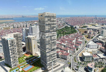 Однокомнатная квартира 1+1 в Стамбуле, Турция