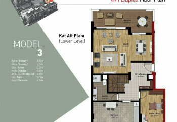 Квартира 4+1 в Бурсе, Турция | STE-46924