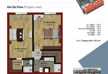 Квартира 4+1 в Бурсе, Турция | STE-46924