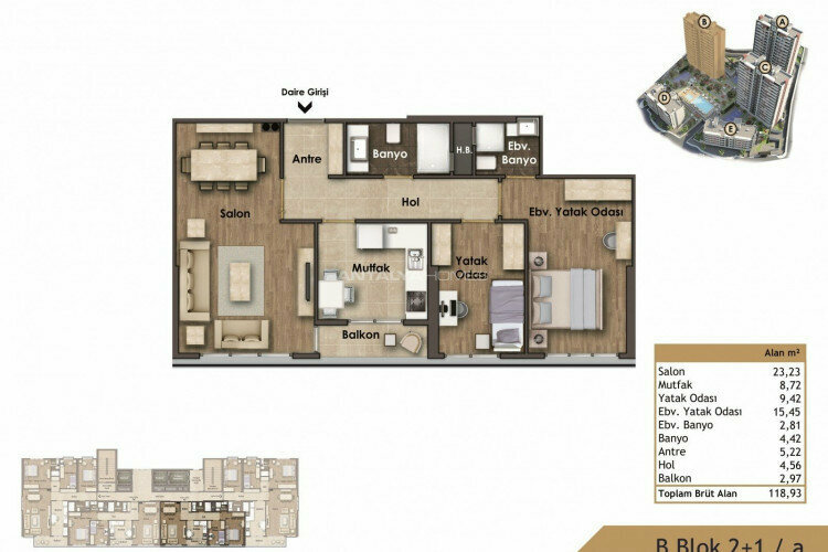 Квартира 3+1 в Картале, Стамбул, Турция | SBB-46481