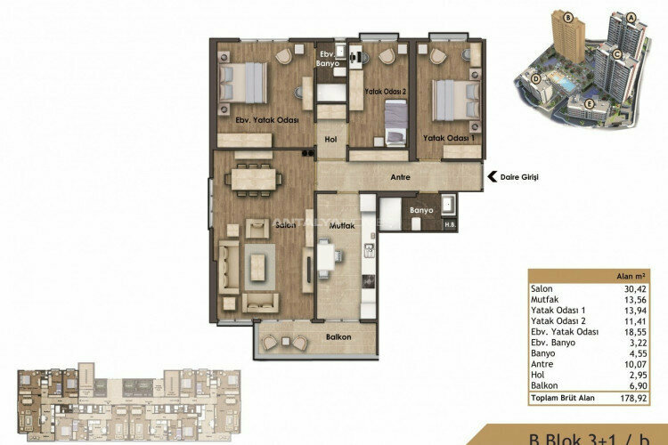 Квартира 3+1 в Картале, Стамбул, Турция | SBB-46481