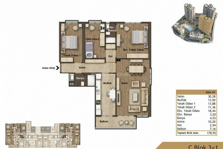 Квартира 3+1 в Картале, Стамбул, Турция | SBB-46481