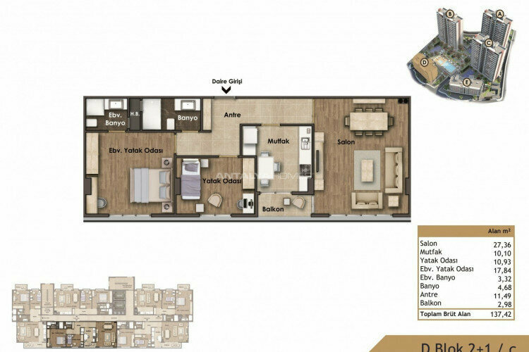 Квартира 3+1 в Картале, Стамбул, Турция | SBB-46481