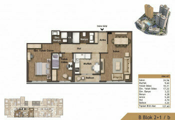 Квартира 3+1 в Картале, Стамбул, Турция | SBB-46481