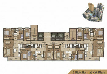 Квартира 3+1 в Картале, Стамбул, Турция | SBB-46481