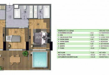 Квартира 1+1 в Ялове, Турция | PBB-46955