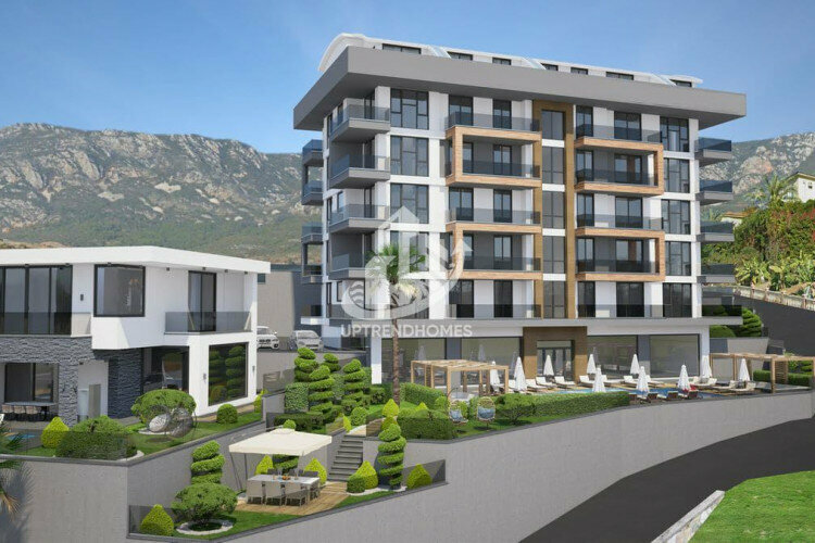 Квартира 1+1 в Каргыджаке, Алания, Турция | PTE-11894