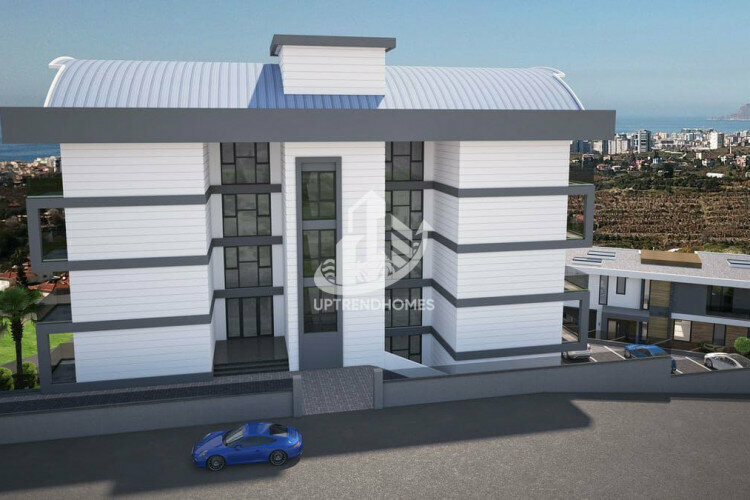 Квартира 1+1 в Каргыджаке, Алания, Турция | PTE-11894