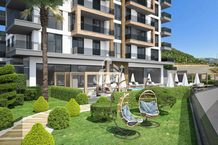 Квартира 1+1 в Каргыджаке, Алания, Турция | PTE-11894