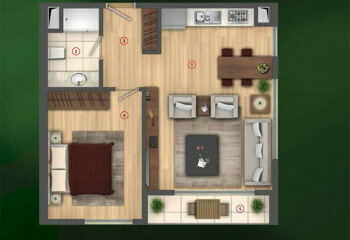 Квартира 1+1 в Стамбуле, Турция | PBB-10541