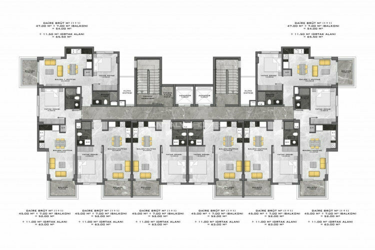 Квартира 1+1 в Анталии, Турция | PBB-45530